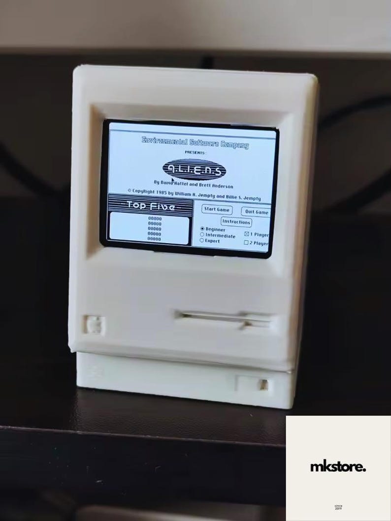 Retro Mini Mac Computer Replica | Functional 1984 Macos RP2040 Toy - Etsy
