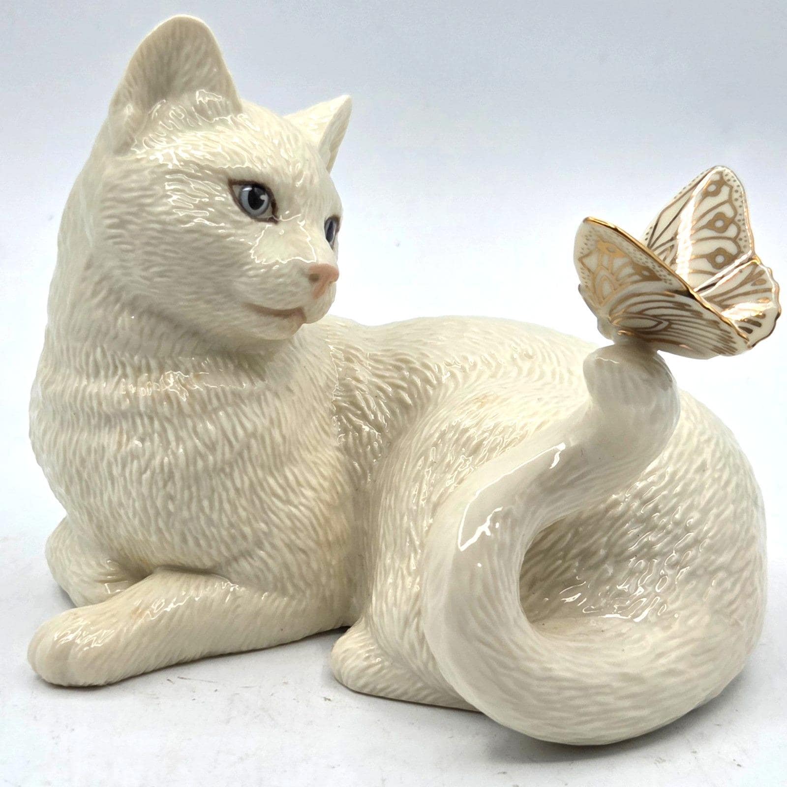Lenox Cat Figurine - Etsy