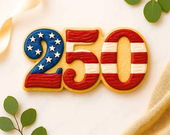 Archivo STL de 250 cortadores de galletas, galletas patrióticas en 8 tamaños (descarga digital)