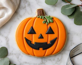 Jack O Lantern Cookie Cutter STL File, Pumpkin Cookies 8 Sizes (Digital Download)