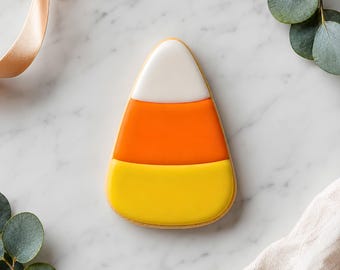 Candy Corn Cookie Cutter STL File, 3D Printable Halloween Cookies (Digital Download)