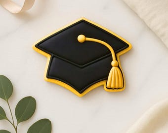 Graduation Cap Cookie Cutter STL-Datei, Graduation Cap Cookies (digitaler Download)
