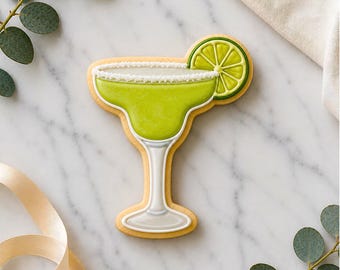Margarita Glass Cookie Cutter STL File, 8 Sizes (Digital Download)