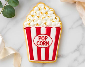 Popcorn Bucket Cookie Cutter STL File, Circus Cookies 8 Sizes (Digital Download)