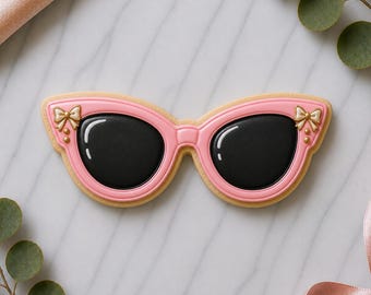 Cat Eye Beach Sunglasses Cookie Cutter STL File, 8 Sizes (Digital Download)
