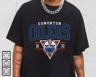 Edmonton Hockey Shirt, Edmonton Hockey Sweatshirt, Edmonton Hockey Crewneck, Edmonton Hockey Gift, Edmonton Hockey Tshirt, Edmonton Hoodie