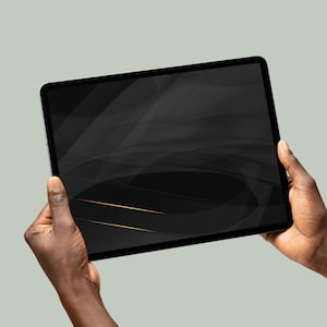 Abstract Background Minimalistic, Futuristic BlackGold Idel gift for Men (digital download)