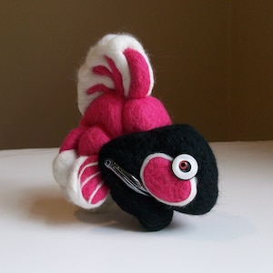 Felted Fish Coin Purse