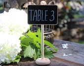 Rustic Wedding Chalkboard Stands, Set of 4, Chalkboard Sign, Country Chic Wedding Decor, Made in the USA, Chalkboard Wedding Sign, Reusable 