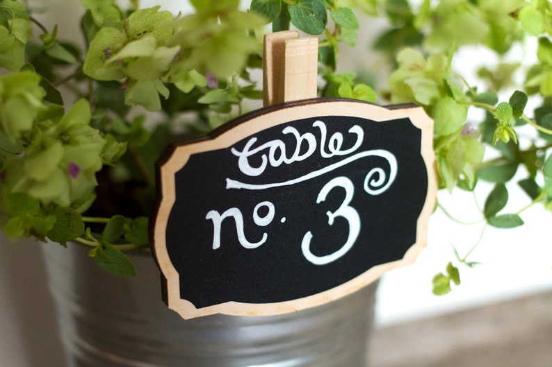 Farmers Market Chalkboard Sign Mini Chalkboard Clips Set of Etsy