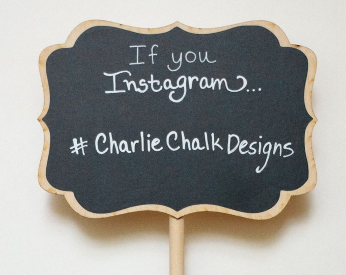 2 Fancy Blank Chalkboard Signs for Save the Date Wedding Etsy