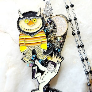 Colgante de corazón Where The Wild Things Are