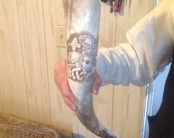 Custom Viking Drinking Horns MTO