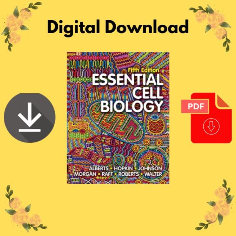 Essential Cell Biology 5th Edition Etsy