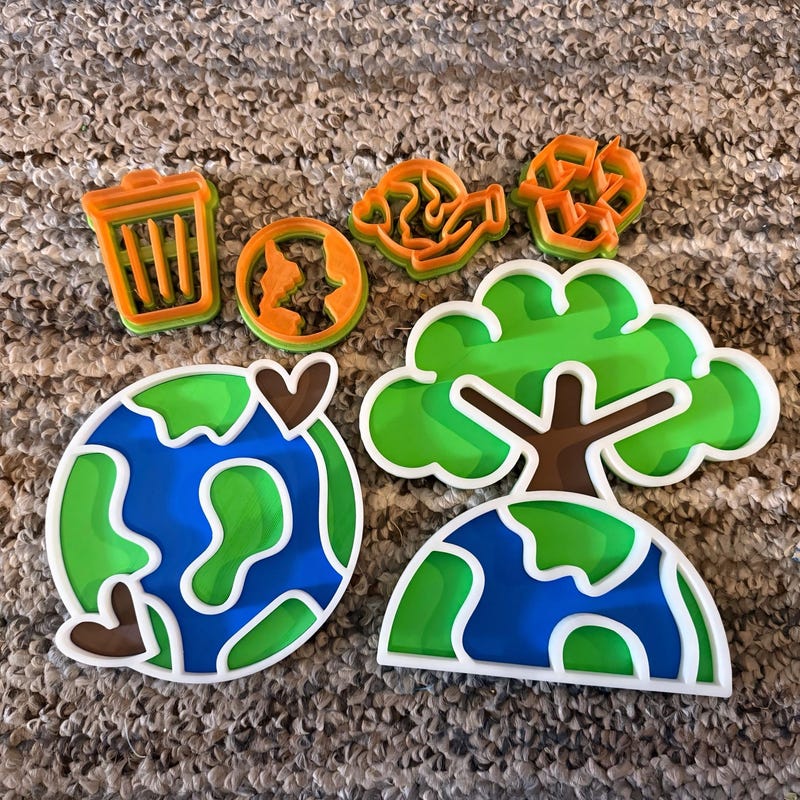 Earth Day Tray - Etsy