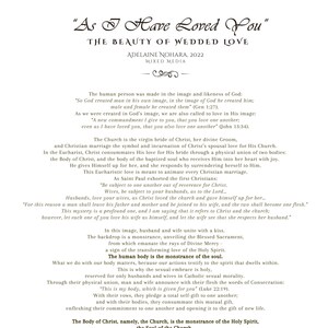 Image Reflection for "As I Have Loved You".  (Digital Download)