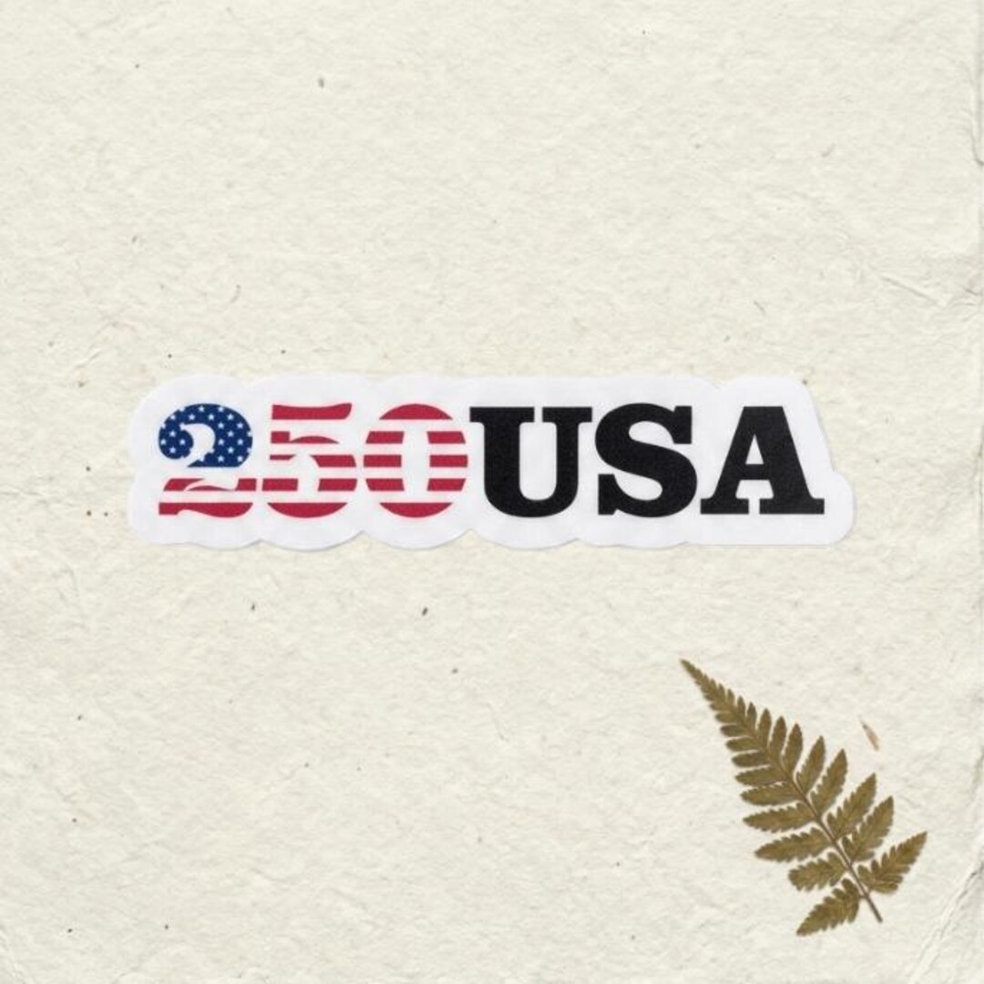 American Flag USA Sticker – Patriotic Waterproof Vinyl Decal for Laptop ...