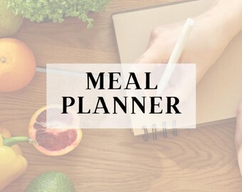 Cyfrowy planer posiłków i zakupów „Nourished Week – 2026”