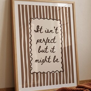 "Olivia Dean Song Lyric Print: ""It Isn't"" Minimalistisches Poster (Digitaler Download)"