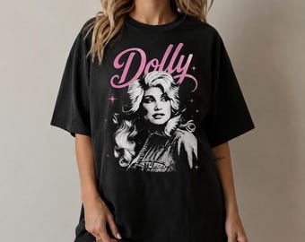 Dolly Parton Tribute T-Shirt, Vintage Country Singer Tee, Memorial Graphic Shirt, Retro Music Fan Apparel, Country Music Gift