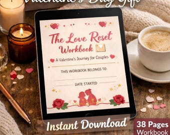 Couples Love Reset Workbook | Valentine's Day Gift (Printable PDF)