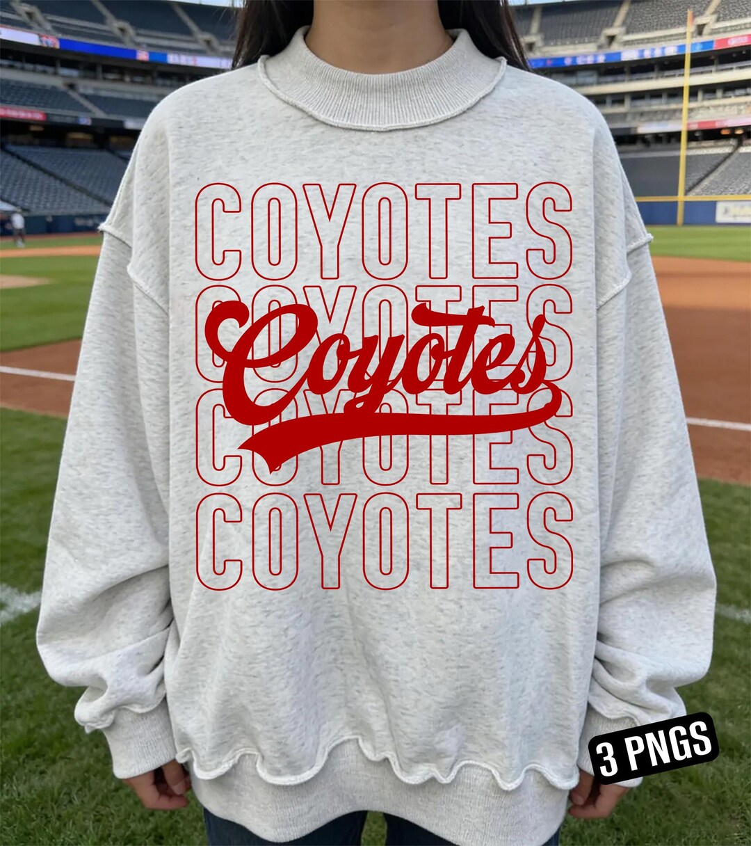 Go Yotes Script Coyotes PNG, Mascot Script Coyotes PNG, School Spirit Shirt Design ...
