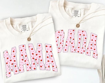 Berry First Birthday Mama Dada PNG Bundle, Strawberry Mama Dada Shirt Design, Matching Family PNG, Mom Dad 1st Birthday PNG Sublimation