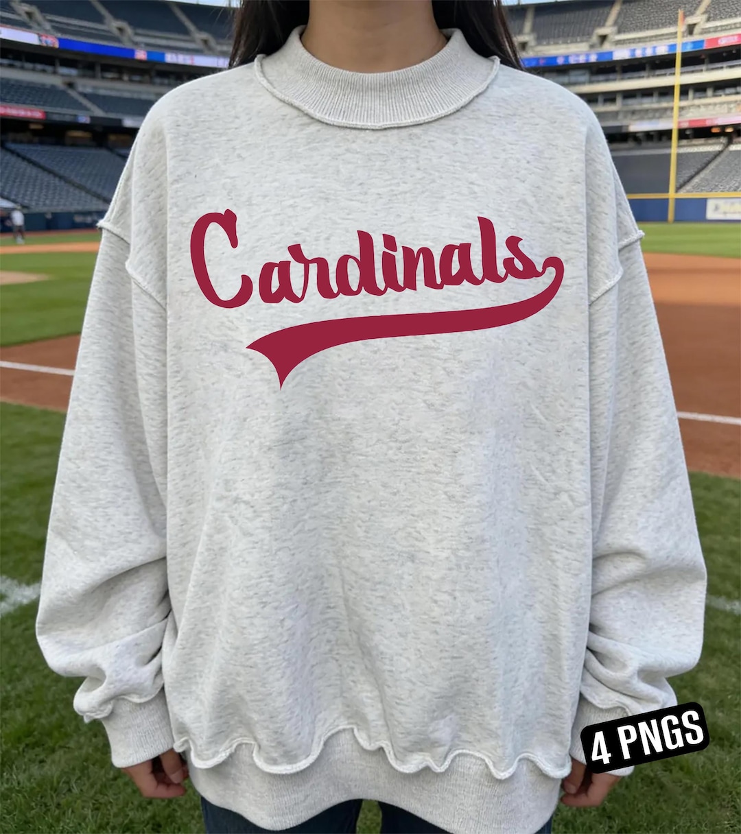 Cardinals PNG, Cardinals Mascot Script Design, School Spirit Shirt ...