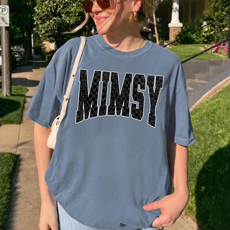 Mimsy Decal Mimsy PNG, Black Leopard Checkered Mimsy PNG, Varsity Mimsy Shirt ...