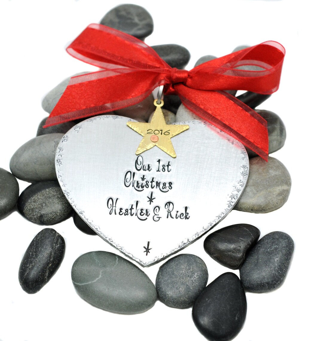 Our First Christmas Ornament Personalized Ornament Christmas Ornament ...