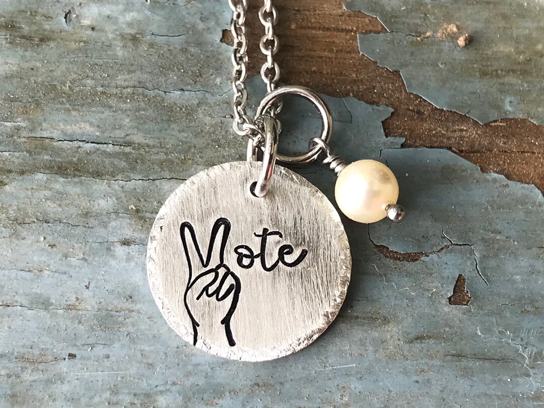 Kris Nations Vote Token Necklace