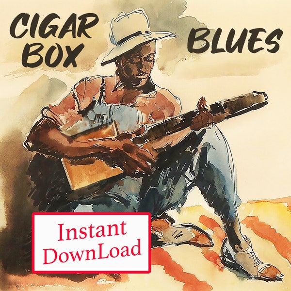 Cigar Box Blues Musik - Digital Download Album - Old School Slide & Blues