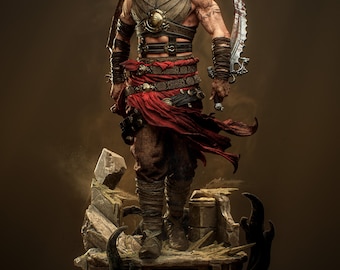 Prince of Persia Fan Art Figurine | 1/6–1/12 Scale Resin Statue (Hand-Painted Option)