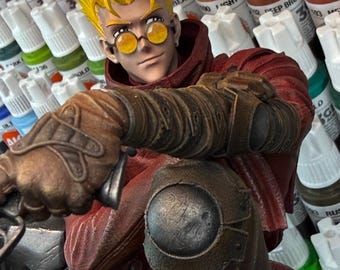 Vash the Stampede Resin Statue | 1/6-1/12 Scale, Hand-Painted Fan Art