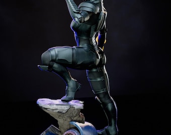 Commander Shepard Resin Statue | 1/6-1/12 Scale, Hand-Painted Fan Art