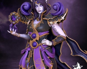 Xalatath Resin Statue | 1/6-1/12 Scale, Hand-Painted Fan Art