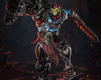 Trap Jaw Resin Statue | 1/6-1/12 Scale, Hand-Painted Fan Art