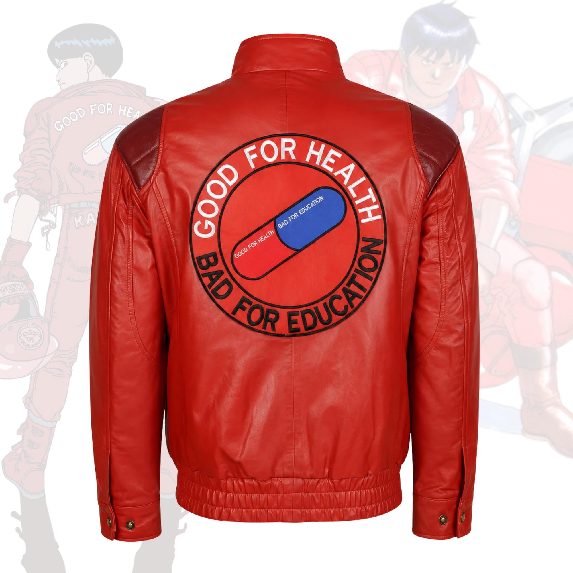 Leather Gang Jacket - Etsy
