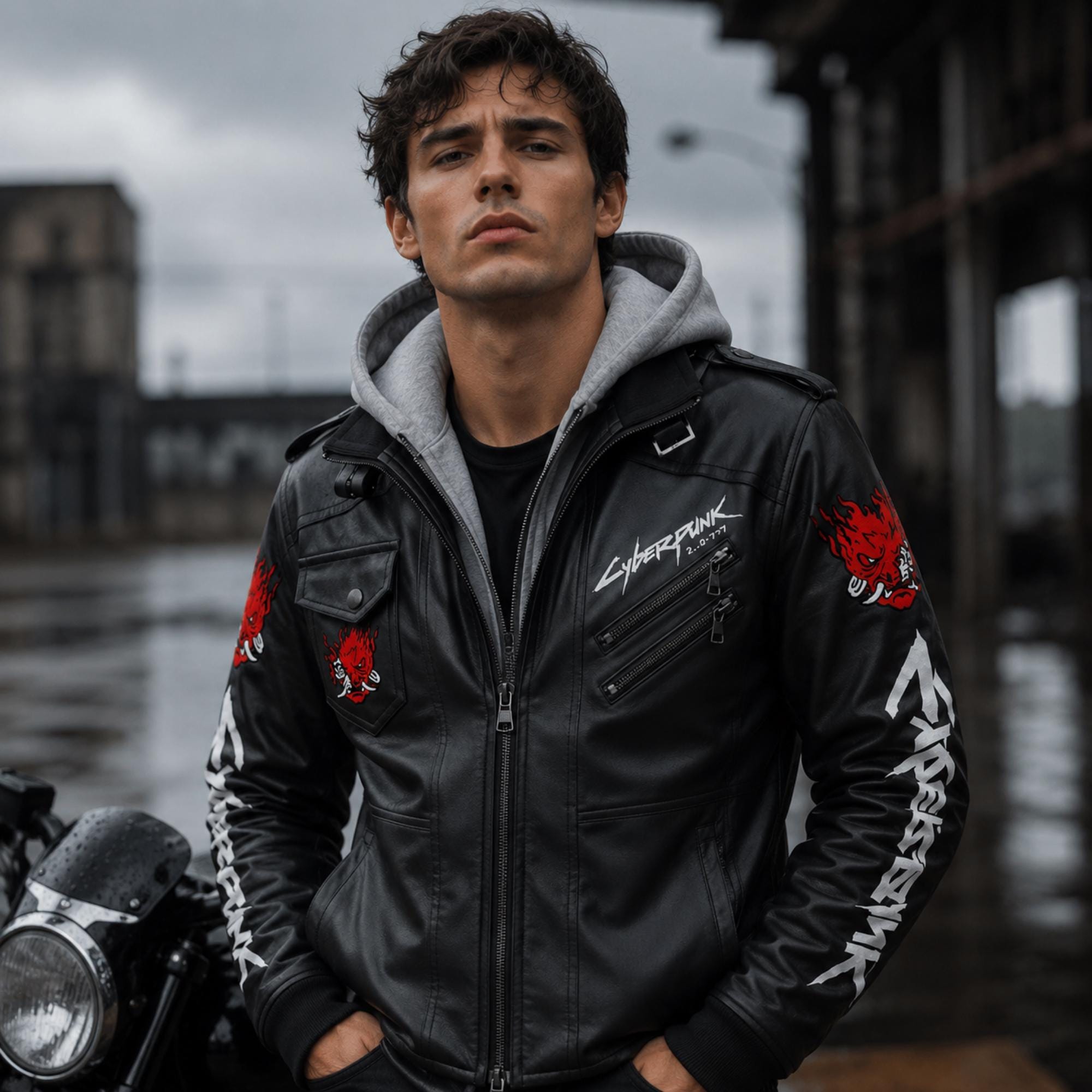 洋服雑貨 Cyberpunk 2077 samurai jacket - Etsy 日本