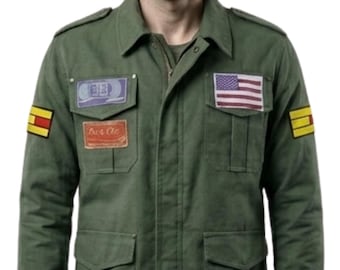 Silent Hill 2 James Sunderland Jacket – Military Style Green Cotton Cosplay Coat