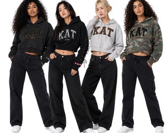 GAP X Katseye Grey Fleece Zip Hoodie | K-Pop Inspired Oversized Streetwear Sweatshirt