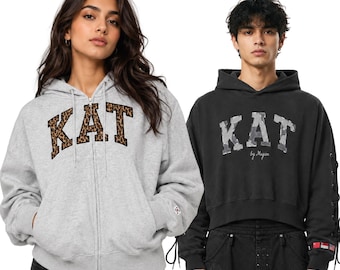GAP X Katseye Manon Yoonchae K-Pop geïnspireerde grijze hoodie met rits | Oversized fleece sweater met streetwear-hoodie
