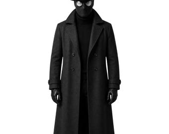 Spider Man Noir Trench Coat 1930s Detective Coat, Handmade Superhero Cosplay Jacket