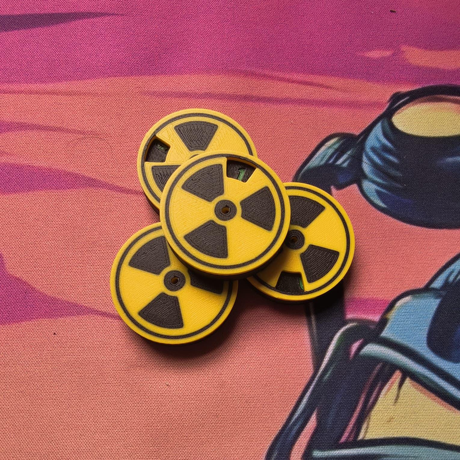 Fallout Raidation Magic the Gathering Fallout Radiation Counter 0/9 - Etsy
