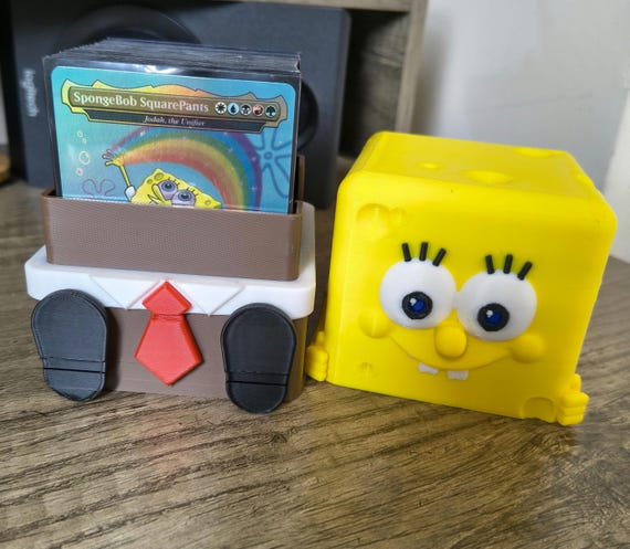 mtg spongebob commander deck EDH Deck SquarePants 100 Magic Cards Custom Deck 5 Color Legendary Creatures Legends 5 Color Jodah, the Unifier Spongebob MTG Magic Deck Box.