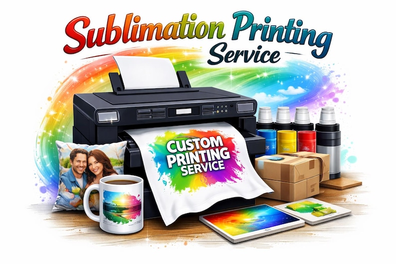 Custom Sublimation Prints – A4 & A3 Ready to Press Transfers - Etsy