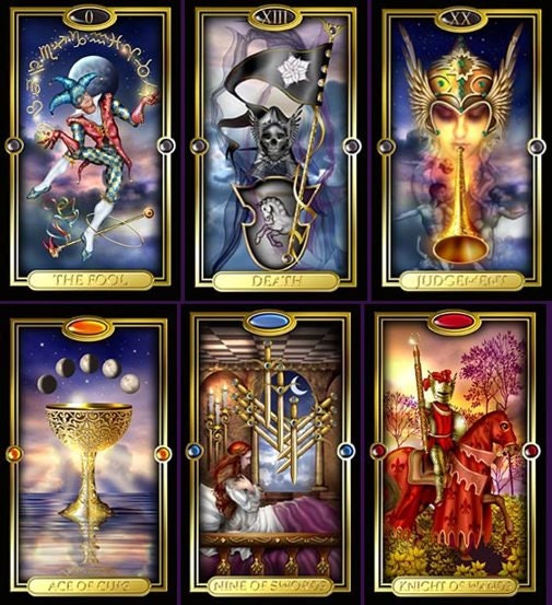 Questions and Answers Tarot Reading JPG of reading is included