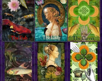 3 month Lenormand or Tarot weekly reading package