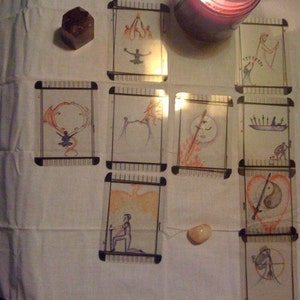 Double Celtic Card reading (20) Cards with Tarot  plus oracles cards