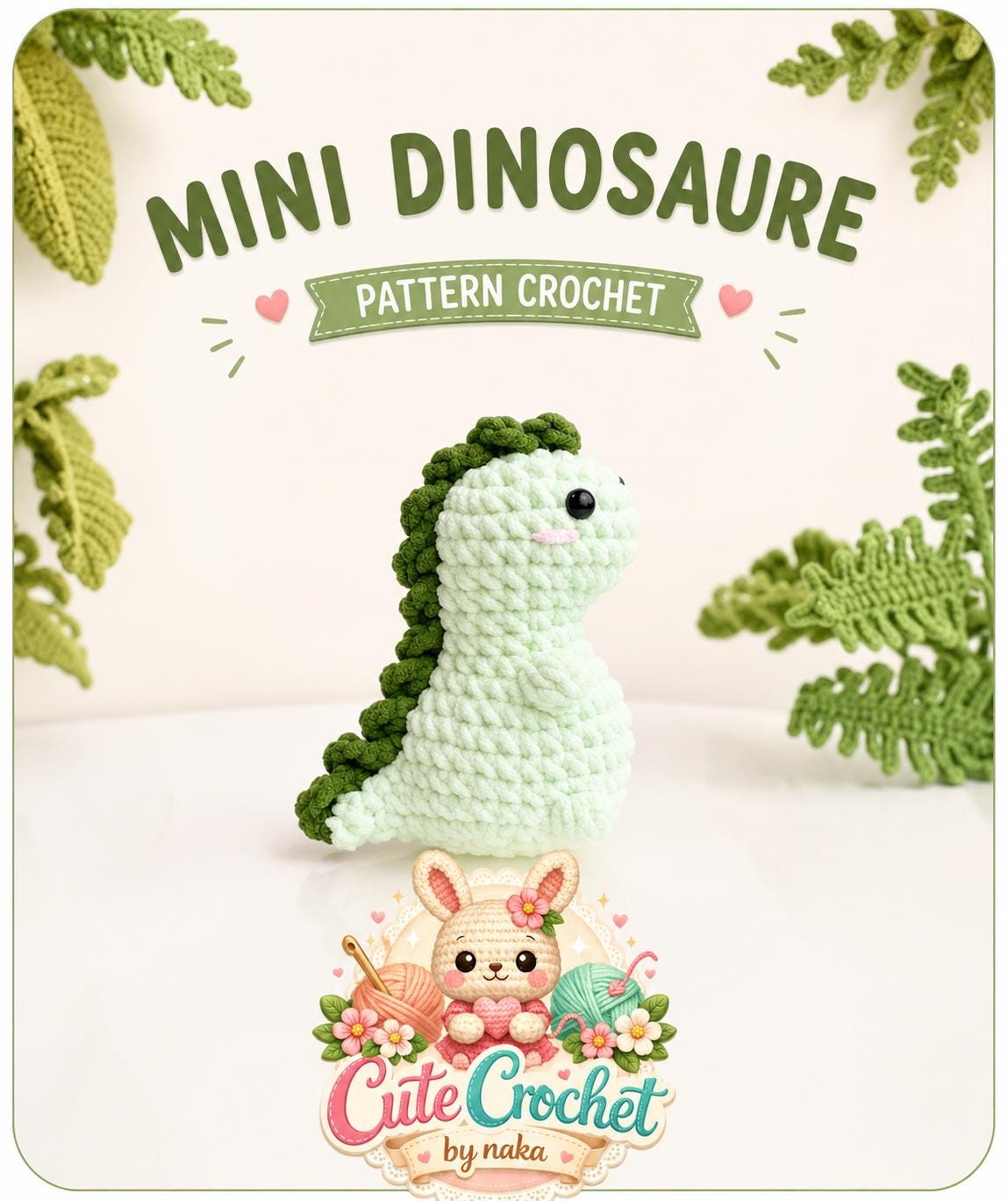 30 Dinosaur Crochet Patterns for Roaring Cute Amigurumi Projects 13 Mini Dinosaur Crochet Pattern